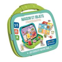 CLEMENTONI - Magnetische koffer - Woorden en voorwerpen - Leren - Vanaf 2 jaar
