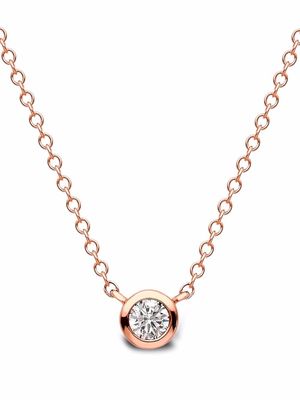 Pragnell collier Sundance en or rose 18ct pavé de diamants