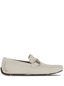 Ferragamo mocassins Driver Gancini à ornements - Tons neutres