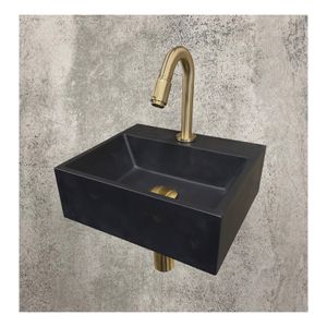 Wiesbaden Fonteinset Wiesbaden quartz 33x29x11 cm mat zwart