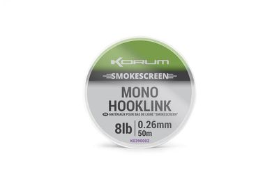 Korum Smokescreen Mono Hooklink 50m 0,26 mm / 8 lbs