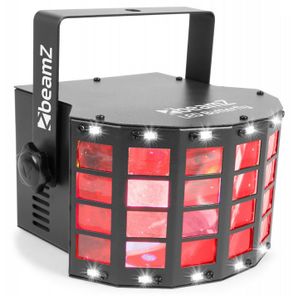 BeamZ Butterfly LED Geschikt voor gebruik binnen Disco-laserprojector & stroboscoop Zwart