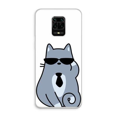 Cool cat: Xiaomi Redmi Note 10 Lite Transparant Hoesje