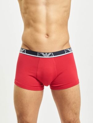 Emporio Armani / boxershorts 2 Pack Red/Blue Marine in rood