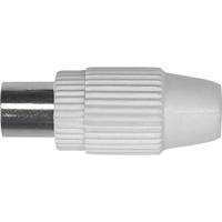 Axing CKK 1-00 Coax-koppeling Aansluitingen: Coax-bus IEC Kabeldiameter: 6.8 mm 1 stuk(s) - thumbnail