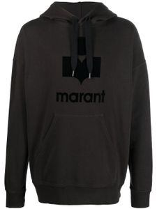 MARANT hoodie Miley à logo imprimé - Noir