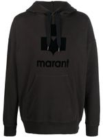 MARANT hoodie à patch logo - Noir