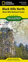 Wandelkaart 751 Black Hills North / Black Hills National Forest /SD+WY | National Geographic