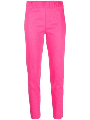 D.Exterior legging à taille élastiquée - Rose