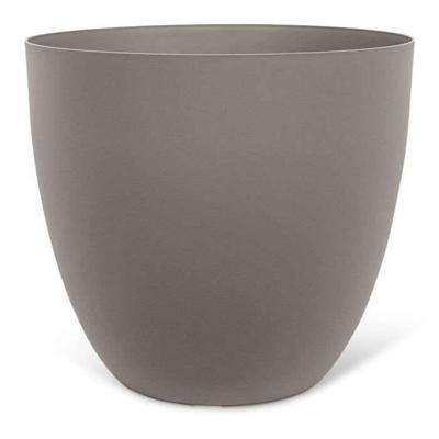 Bloempot - GARDEN ID - Phoenix Taupe - 38 x 34 cm - 100% gerecycled en recyclebaar - Vorst- en UV-bestendig - voor buiten