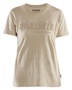 Blåkläder Dames T-Shirt 3D 34311042 | Zand | Maat XL - 7330509845813