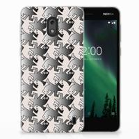Nokia 2 | TPU Hoesje | Salamander Grey