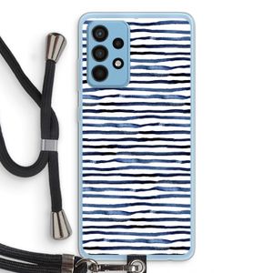 Verrassende lijnen: Samsung Galaxy A52 Transparant Hoesje met koord