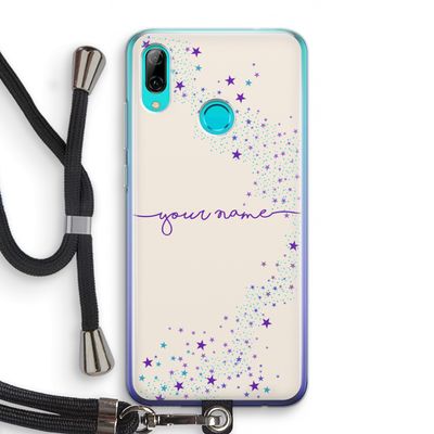 Sterren: Huawei P Smart (2019) Transparant Hoesje met koord