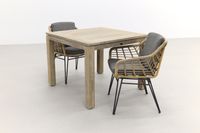 4 Seasons Cottage/Rome grey 100 cm. - tuinset 3-delig 4 Seasons Cottage/Rome grey 100 cm. - tuinset 3-delig