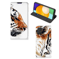 Bookcase Samsung Galaxy A03s Watercolor Tiger - thumbnail