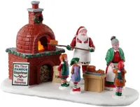 Lemax mrs. claus&apos; gingerbread bake verlicht kerstdorp tafereel Santa&apos;s Wonderland 2023