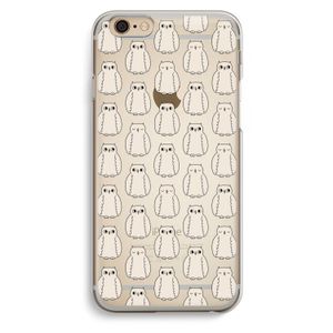 Uilen: iPhone 6 / 6S Transparant Hoesje