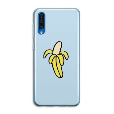 Banana: Samsung Galaxy A50 Transparant Hoesje