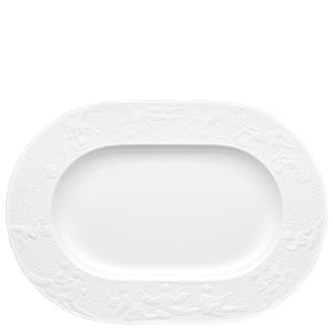 ROSENTHAL STUDIO LINE - Zauberfloete White - Vleesschaal 38x30,5cm