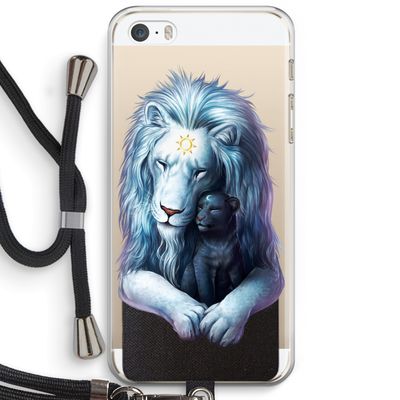 Child Of Light: iPhone 5 / 5S / SE Transparant Hoesje met koord Child Of Light: iPhone 5 / 5S / SE Transparant Hoesje met koord