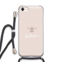 Be(e) kind: iPhone 7 Transparant Hoesje met koord