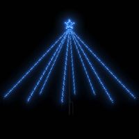 vidaXL Kerstboomverlichting 400 LED's binnen/buiten 2,5 m blauw - thumbnail