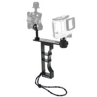 PULUZ CNC aluminium één hand duiken fotografie beugel handheld houder compatibel met DJI osmo actie GoPro nieuwe HERO/HERO7/6/5/5 sessie/4 sessie/
