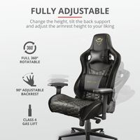 Trust GXT 712 Resto Pro Gaming stoel - thumbnail