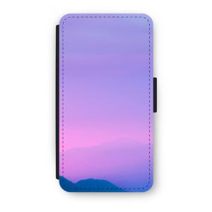 Sunset pastel: iPhone XS Flip Hoesje