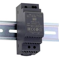 Mean Well DDR-30G-12 DIN-rail DC/DC-converter 12 V/DC 2.5 A 30 W Aantal uitgangen: 1 x Inhoud: 1 stuk(s) - thumbnail