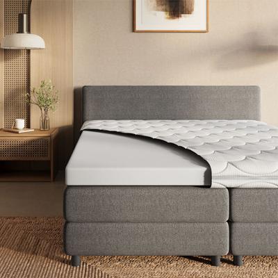 Topmatras Luxury Line - NASA Traagschuim - 80x200cm Met NASA Traagschuim Kern - Van Dreamhouse - Comfort: Medium - Dekbed-Discounter.nl Topmatras Luxury Line - NASA Traagschuim - 80x200cm Met NASA Traagschuim Kern - Van Dreamhouse - Comfort: Medium - Dekbed-Discounter.nl