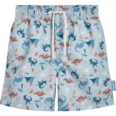 Playshoes zwemshort dino blauw-122-128