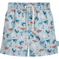 Playshoes zwemshort dino blauw-122-128