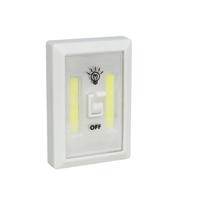 Kastlampen - schakelaar - LED lampen - wit - 7.5 x 11 cm