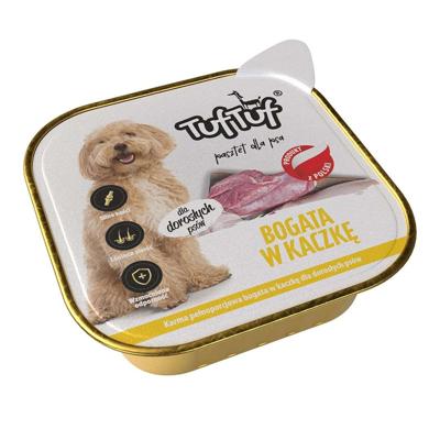 TUF TUF Alupak Eend Pate - nat hondenvoer - 300g