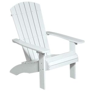 De Outsider Milan Loungestoel Adirondack Polywood Wit