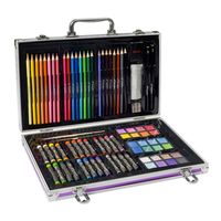 Creative Craft Group Luxe metalen kleurkoffer, 79dlg.
