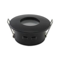 GU10-inbouwarmatuur Marina zwart IP65