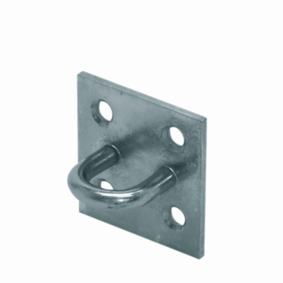GB slotoog op grondplaat 40x40x2.5 verzinkt | 50 stuks - 17237469