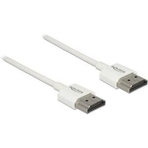 DeLOCK 85126 HDMI kabel 1,5 m HDMI Type A (Standaard) Wit