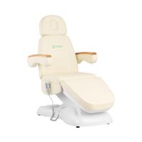 Elektrische cosmetische behandelstoel - 300 W - 205 x 61 x 63 - 90 cm - 150 kg - crème