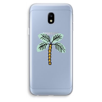 Palmboom: Samsung Galaxy J3 (2017) Transparant Hoesje