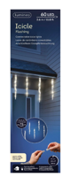 LED iciclelight l360h39c trnsp./warm wit - Lumineo