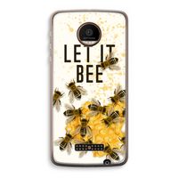 Let it bee: Motorola Moto Z Force Transparant Hoesje