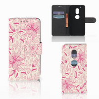 Motorola Moto G4 Play Hoesje Pink Flowers - thumbnail