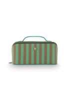 Pip Studio Toilettas Cyrille Medium Streep Groen