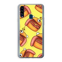 Hamburger: Samsung Galaxy A20s Transparant Hoesje