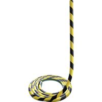 Moravia 422.23.704 Beschermprofiel Zwart, Geel (Ø x l) 40 mm x 5000 mm