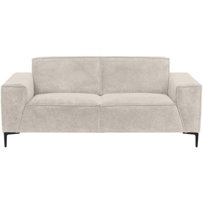 Leen Bakker - Bank Romy 3-zits - Egon - Stof - Beige - 90x220x78 Cm